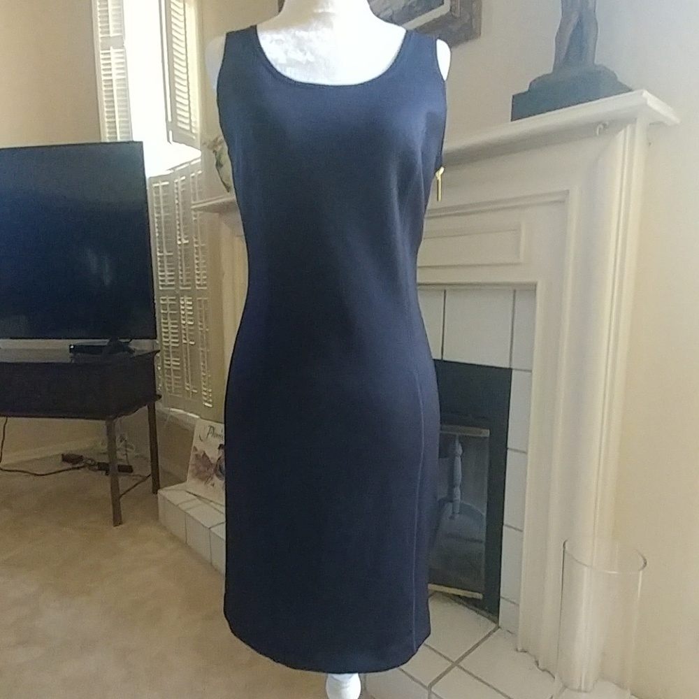 Michael Kors Navy Sleeveless Dress